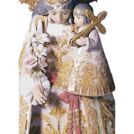 Lladro Our Lady of The Forsaken Figurine. Numbered Edition SKU: 01001394