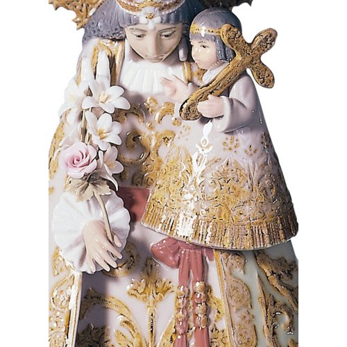 Lladro Our Lady of The Forsaken Figurine. Numbered Edition SKU: 01001394