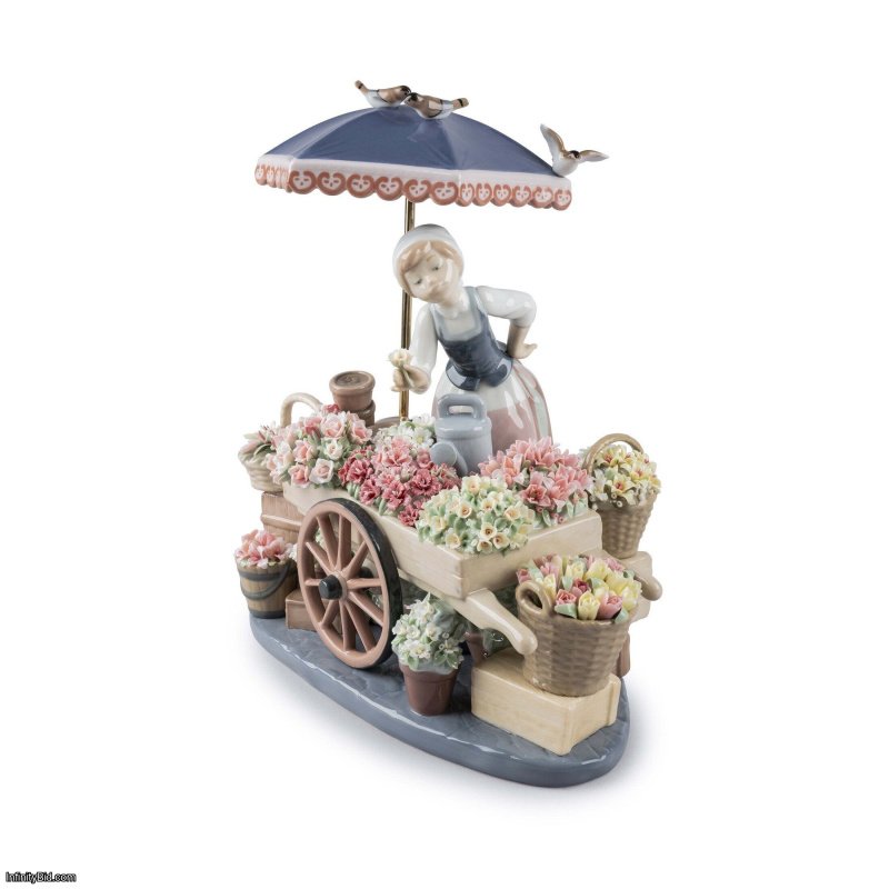 Lladro Flowers of The Season Woman Sculpture SKU: 01001454