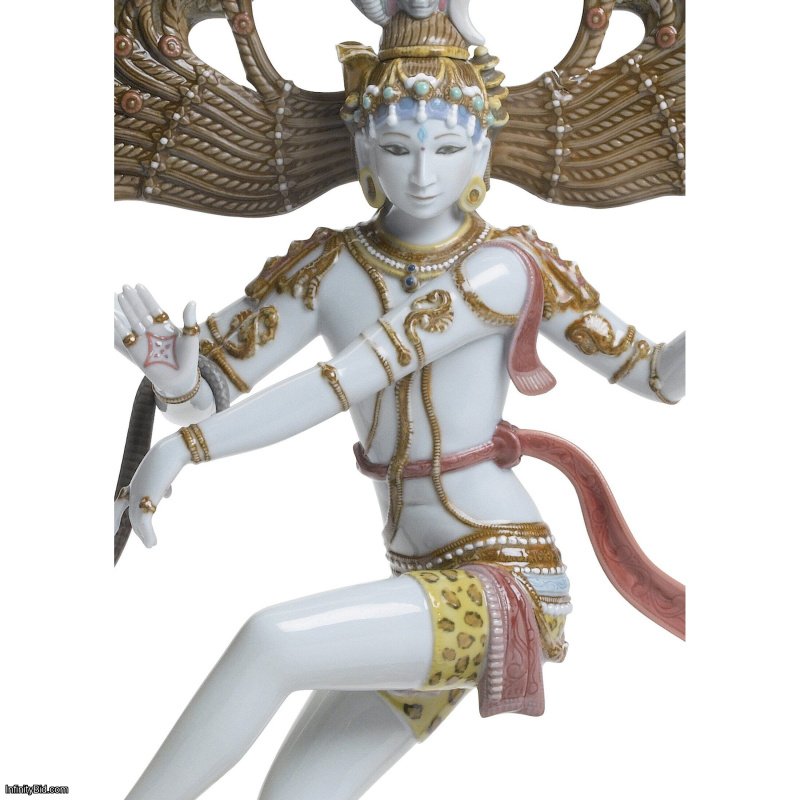 Lladro Shiva Nataraja Sculpture. Limited Edition SKU: 01001947