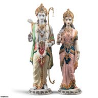 Lladro Rama and Sita Sculpture. Limited Edition SKU: 01001963