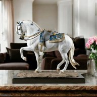 Lladró Spanish Pure Breed Horse Sculpture – Limited Edition Porcelain Masterpiece  SKU: 01002007