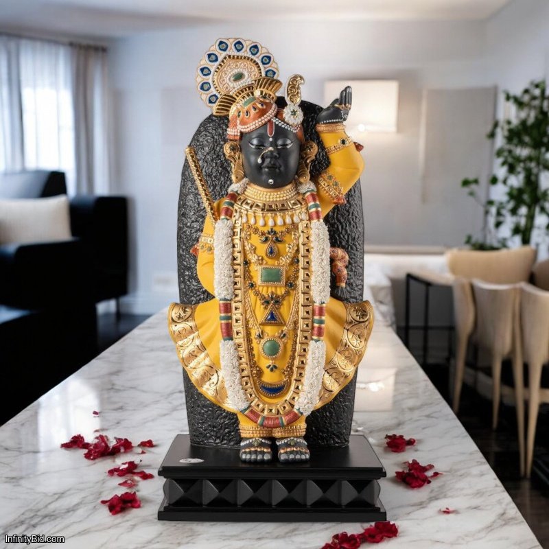 Lord Shrinathji Sculpture – Limited Edition  SKU: 01002029