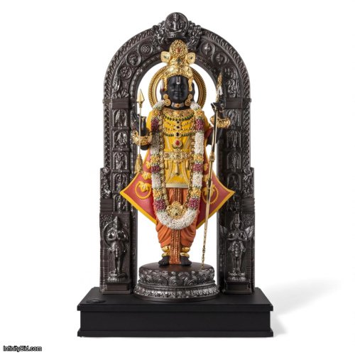 Lladro Lord Ram Lalla by Dr. Arun Yogiraj – High Porcelain Sculpture (Limited Edition of 499) SKU: 01002039