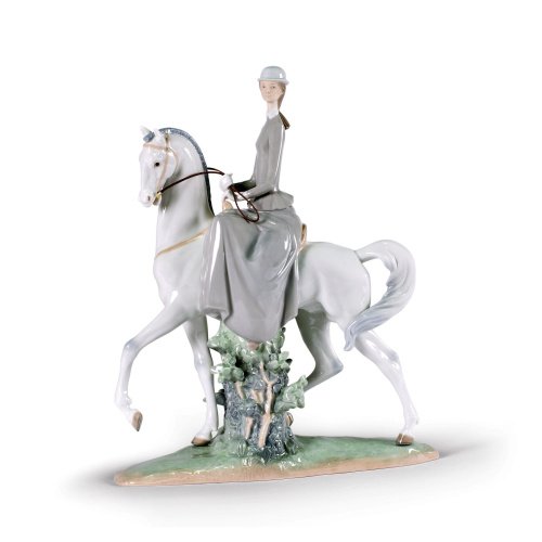 Lladro Woman on Horse Figurine SKU: 01004516