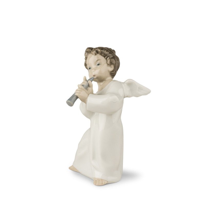 Lladro Angel with Flute Figurine SKU: 01004540