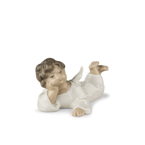 Lladro Angel Laying Down Figurine SKU: 01004541