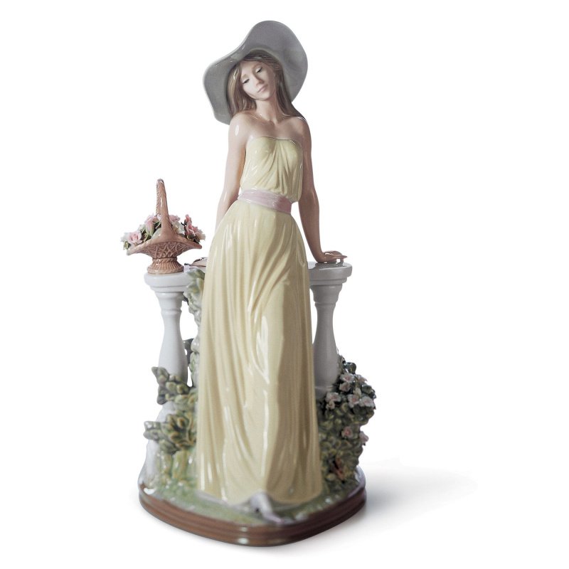 Lladro Time for Reflection Woman Figurine SKU: 01005378