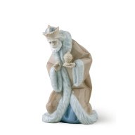 Lladro King Melchior Nativity Figurine-II SKU: 01005479