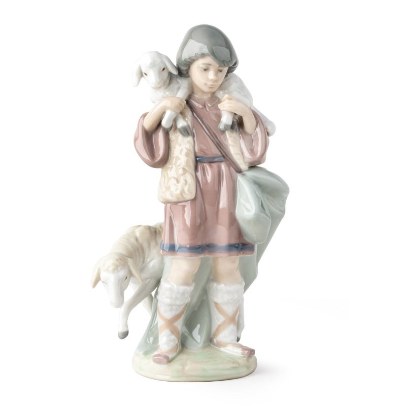 Lladro Shepherd Boy Nativity Figurine SKU: 01005485