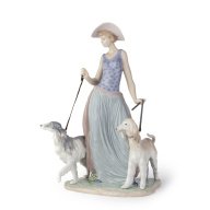 Lladro Elegant Promenade Woman Figurine SKU: 01005802