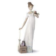 Lladro Traveling Companions Woman Figurine SKU: 01006753