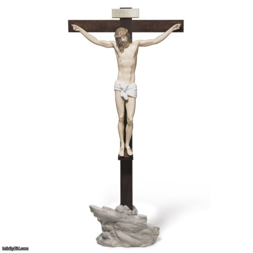 Lladro Our Saviour Crucifix Figurine Tabletop SKU: 01006911