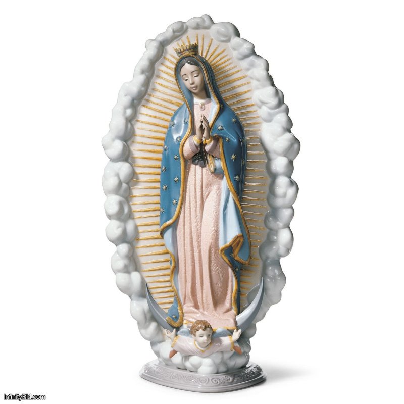 Lladro Our Lady of Guadalupe Figurine SKU: 01006996