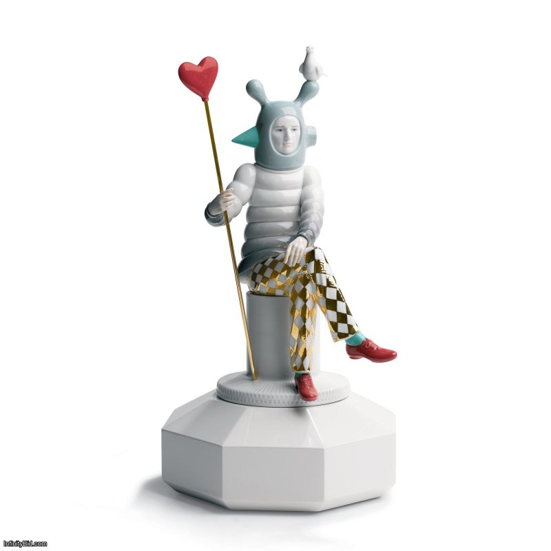 Lladro The Lover II Sculpture. By Jaime Hayon SKU: 01007253