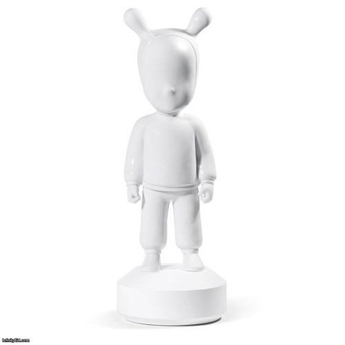 Lladro The White Guest Figurine. Large Model. SKU: 01007277
