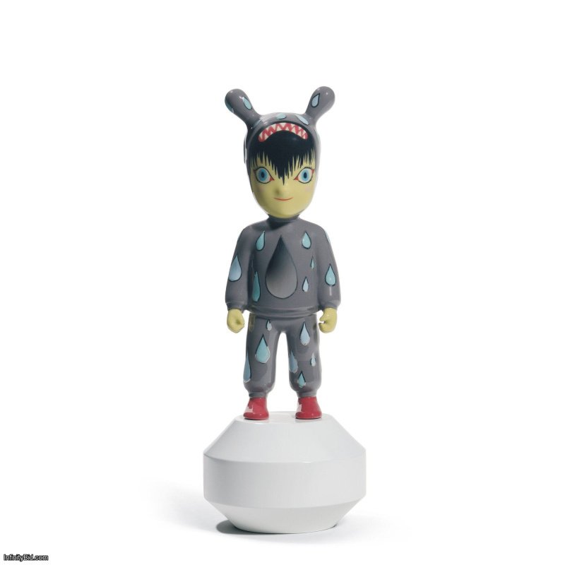 Lladro The Guest by Tim Biskup Sculpture. Small Model. Numbered Edition SKU: 01007284