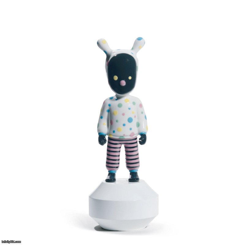 Lladro The Guest by Devilrobots Sculpture. Small Model. Numbered Edition SKU: 01007285