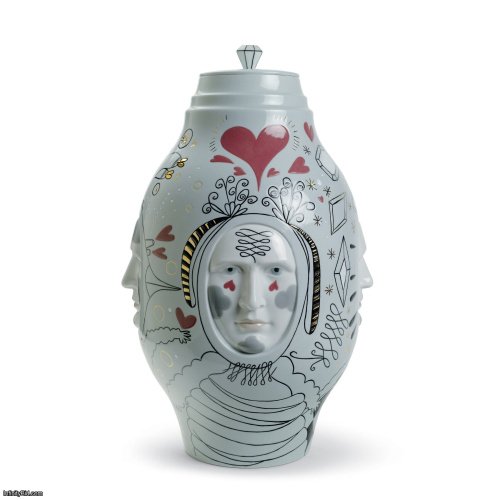 Lladro Conversation Vase. Limited Edition SKU: 01007597