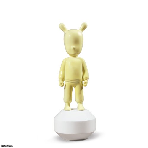 Lladro The Yellow Guest Figurine. Small Model. SKU: 01007735