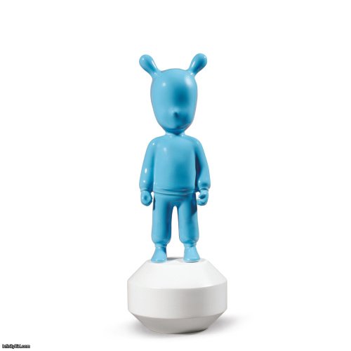 Lladro The Blue Guest Figurine. Small Model. SKU: 01007736