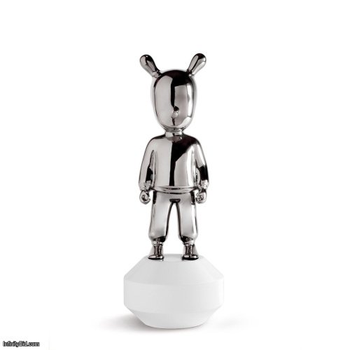 Lladro The Silver Guest Figurine. Small Model. SKU: 01007740