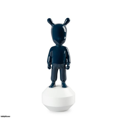 Lladro The Dark Blue Guest Figurine. Small Model SKU: 01007750