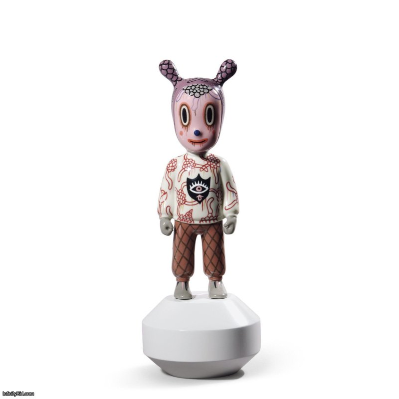 Lladro The Guest by Gary Baseman Sculpture. Small Model. Numbered Edition SKU: 01007890