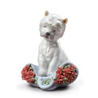 Lladro Playful Character Dog Figurine Type 164 SKU: 01008065