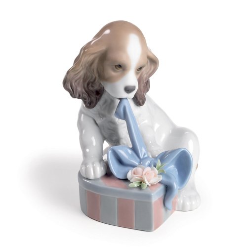 Lladro Can't Wait Dog Figurine SKU: 01008312