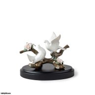 Lladro Doves on A Cherry Tree Figurine SKU: 01008422