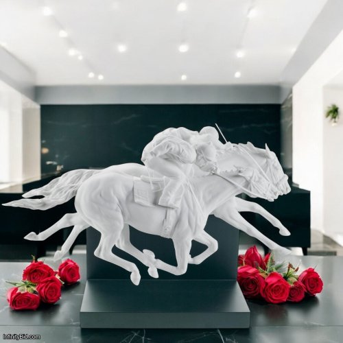 Lladró Horse Race Figurine – Limited Edition SKU: 01008515