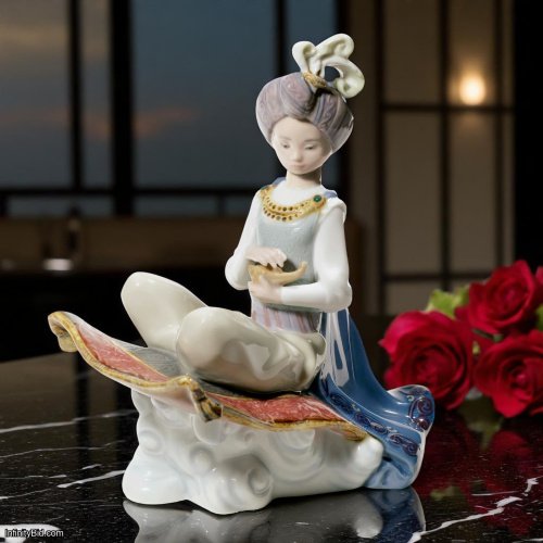 Lladro Retired Aladdin Figurine – The Thousand and One Nights (01008532) – NEW in Box