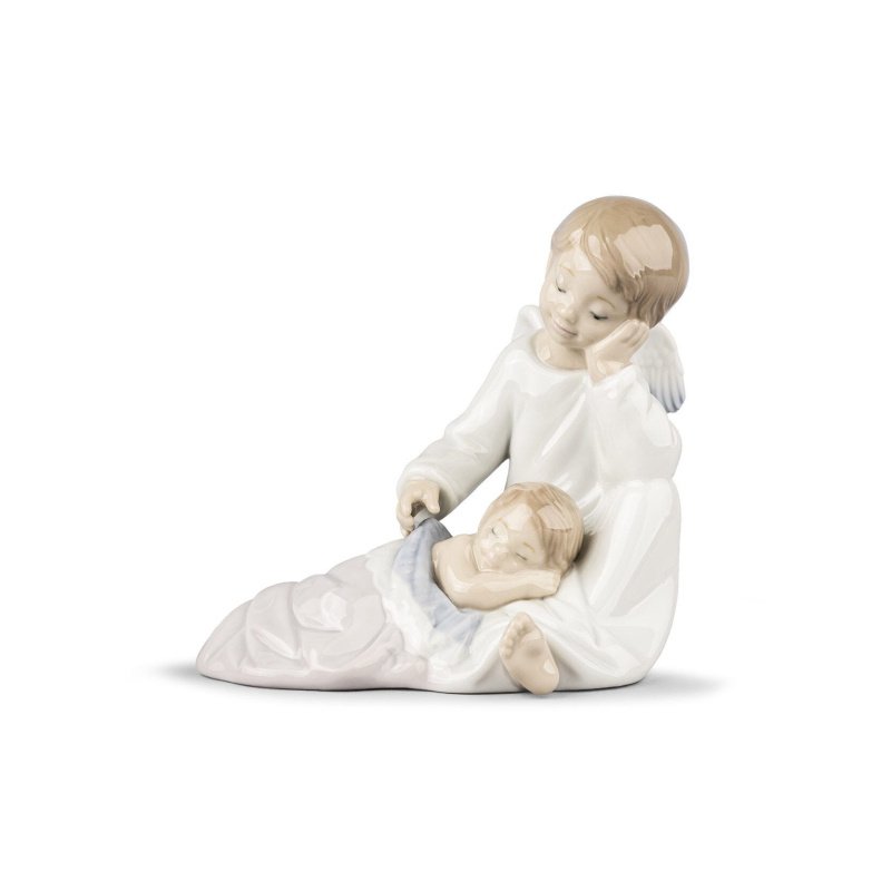 Lladro My Guardian Angel Pink Figurine SKU: 01008549