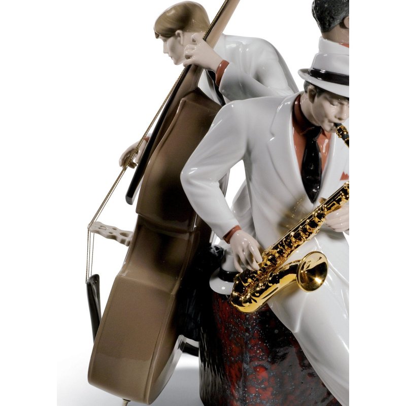 Lladro Jazz Trio Figurine. Limited Edition SKU: 01008568