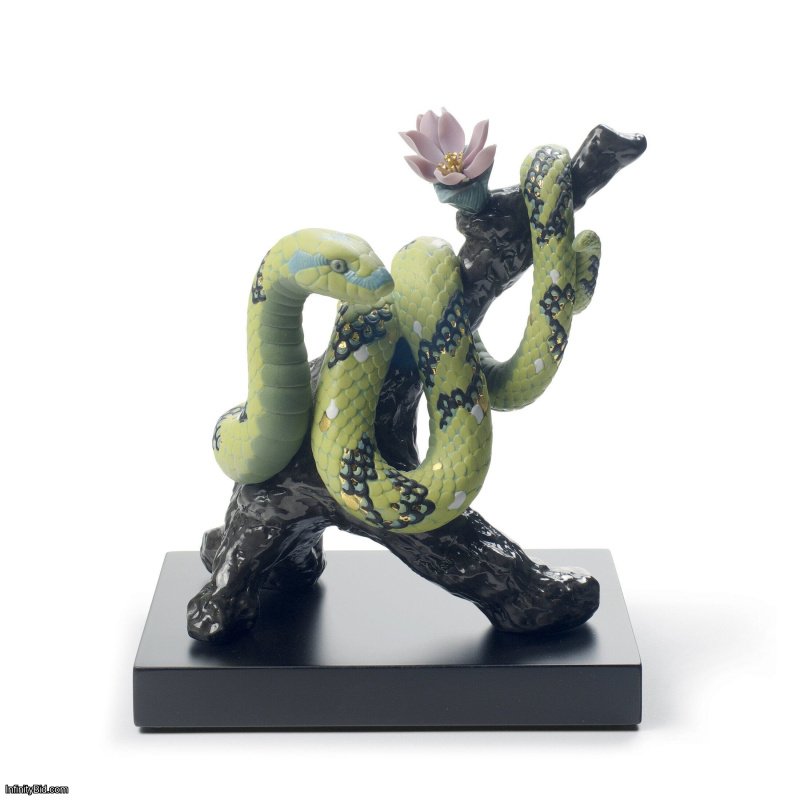 Lladro The Snake Sculpture. Limited Edition SKU: 01008614