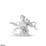 Lladro Horses Galloping Figurine SKU: 01008682