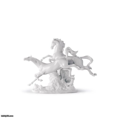 Lladro Horses Galloping Figurine SKU: 01008682