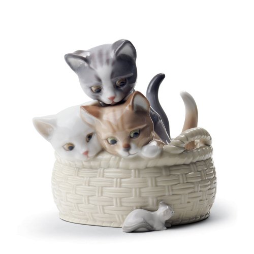 Lladro Curious Kittens Figurine SKU: 01008693