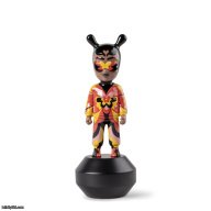Lladro The Guest by Jade Purple Brown - Little Sculpture. Numbered Edition SKU: 01008810