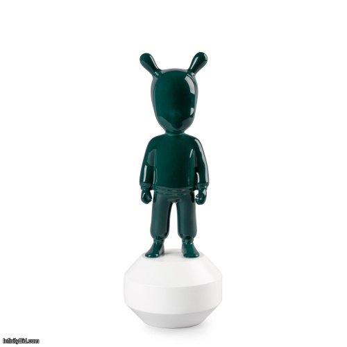 Lladro The dark green Guest Sculpture. Small model SKU: 01008813