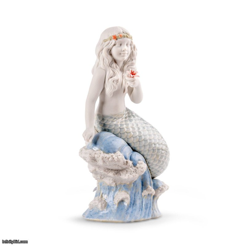 Lladro Ocean’s Little Mermaid Figurine SKU: 01008998