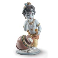 Lladro Krishna Butterthief Figurine SKU: 01009190
