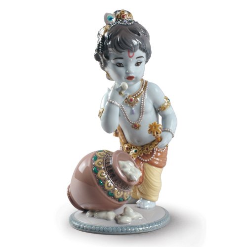 Lladro Krishna Butterthief Figurine SKU: 01009190