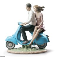 Lladro Riding with You Couple Figurine SKU: 01009231