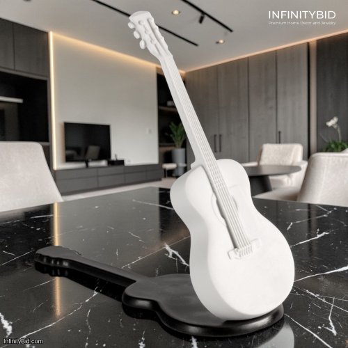 Lladro Retired Acoustic Guitar Figurine – A Harmonious Blend of Art and Music  SKU: ​01009362