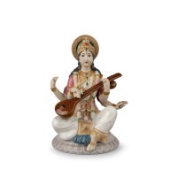 Lladro Goddess Saraswati Figurine SKU: 01009486