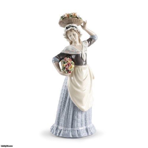 Lladro Flower Picking Sculpture SKU: 01009545
