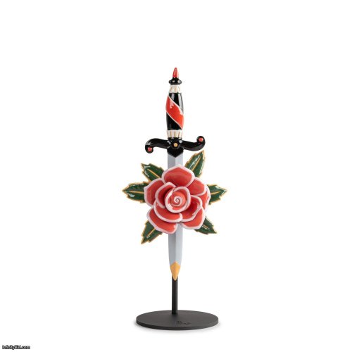 Lladro Dagger and Rose Figurine SKU: 01009556