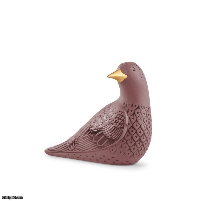 Lladro Starling II Figurine. Purple SKU: 01009679